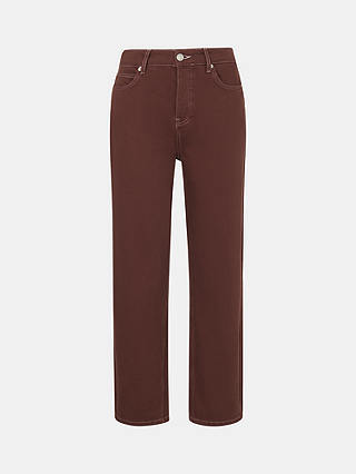 Whistles Authentic Mollie Jeans, Chocolate