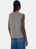 Whistles Wool Sleeveless Tank Top, Grey