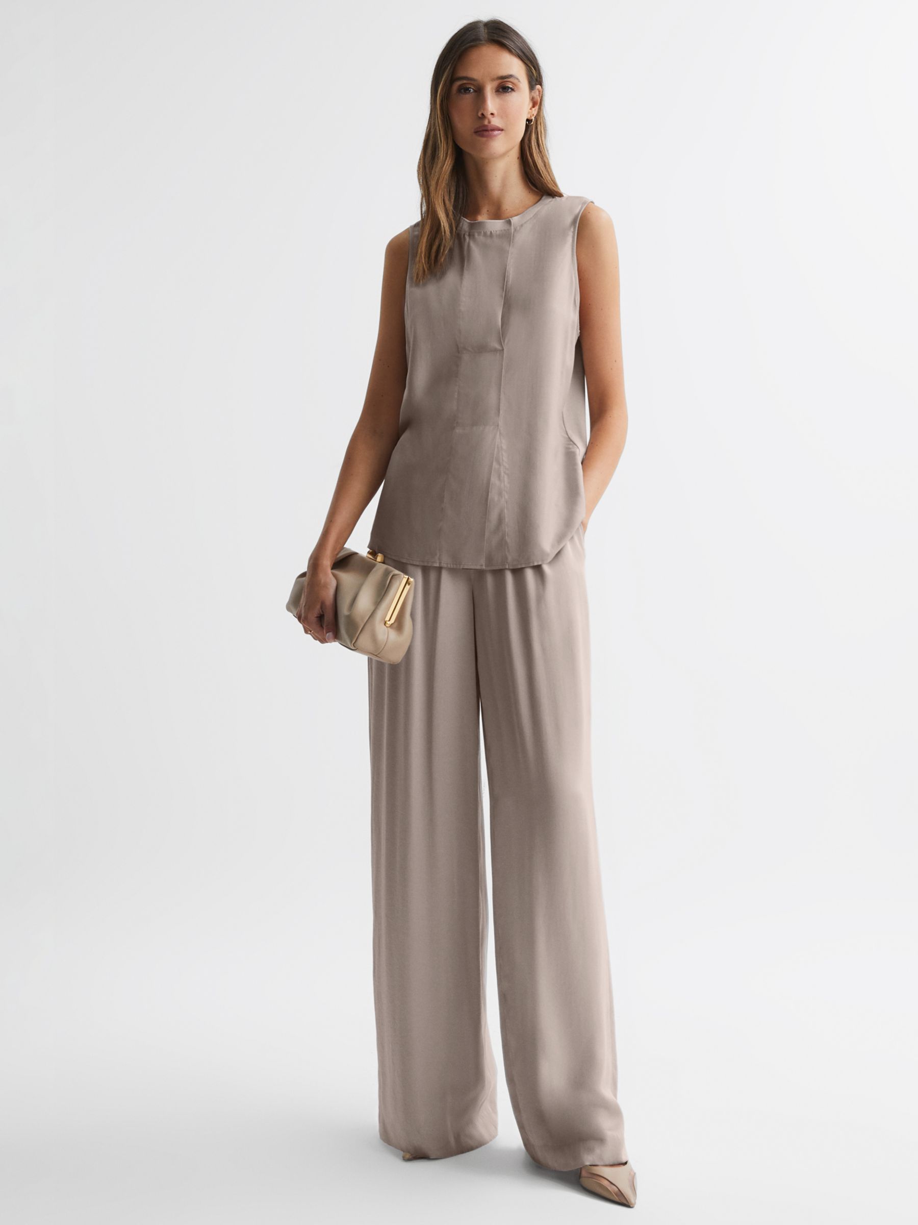 Reiss Jennifer Sleeveless Blouse