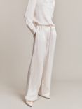 Ghost Imogen Palazzo Trousers, Ivory