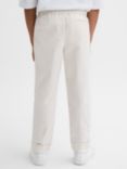 Reiss Kids' Brighton Pleat Front Relaxed Trousers
