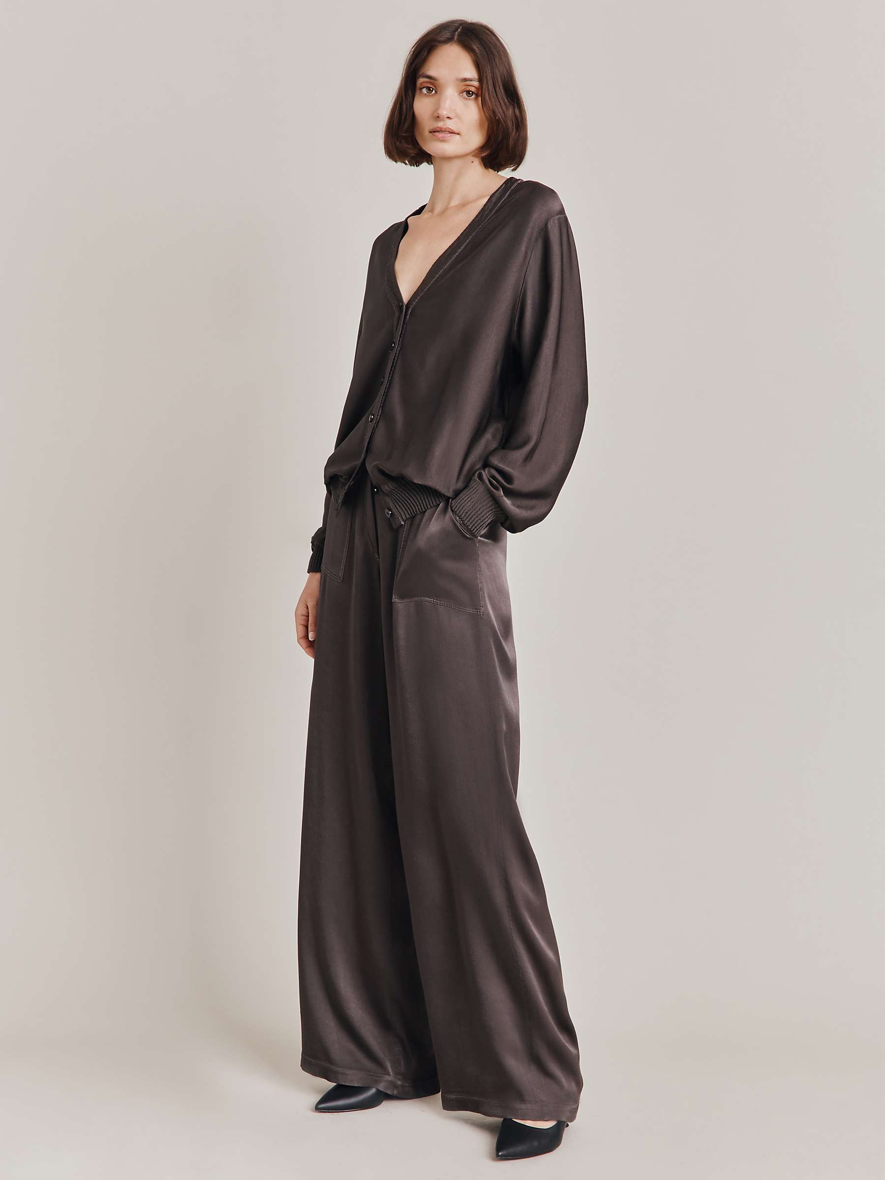Buy Ghost Aurora Wide Leg Trousers Online at johnlewis.com