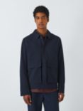 Kin Seersucker Jacket, Dark Navy