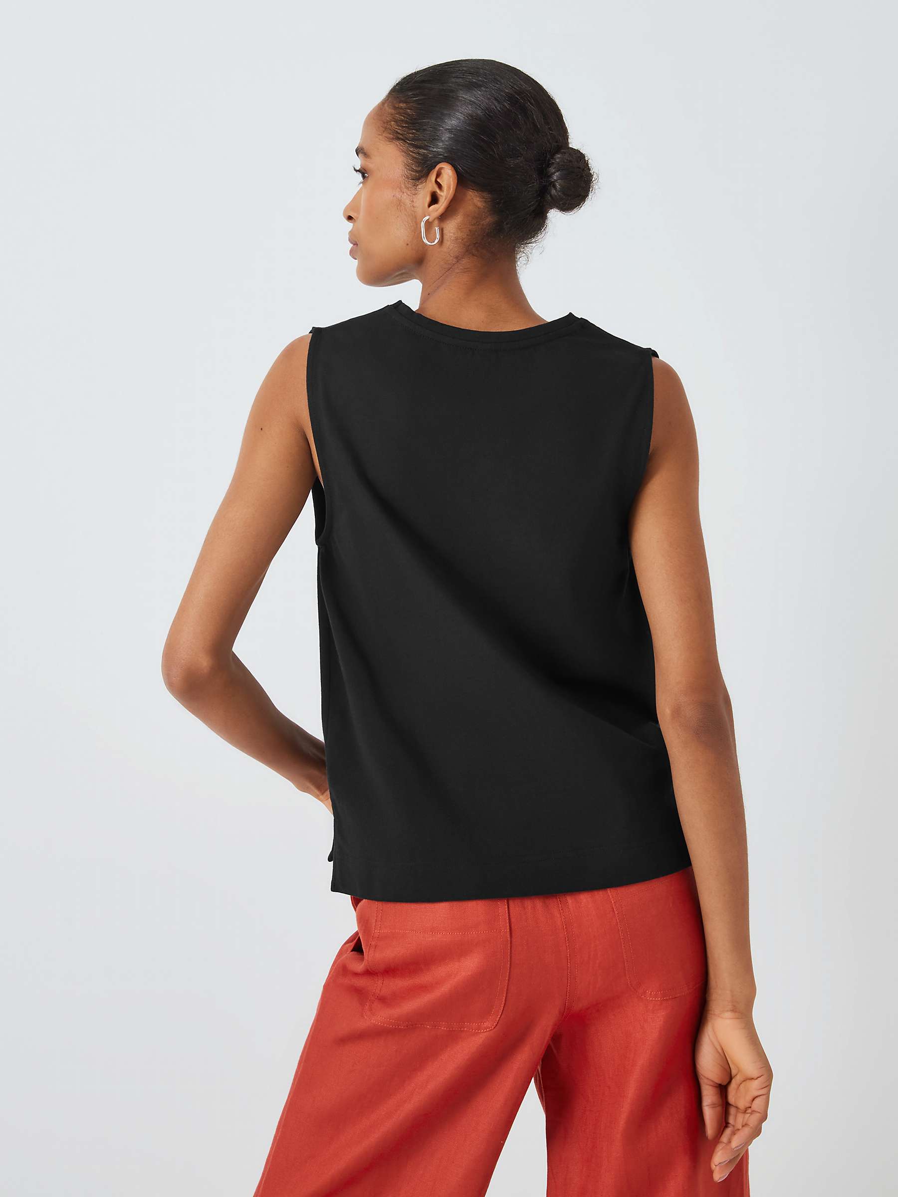 Buy John Lewis Organic Cotton Sleeveless Top Online at johnlewis.com