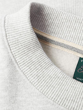 Superdry Essential Logo Relaxed Fit Sweatshirt, Glacier Grey Marl