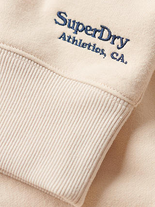 Superdry Essential Logo Relaxed Fit Sweatshirt, Tapioca Cream