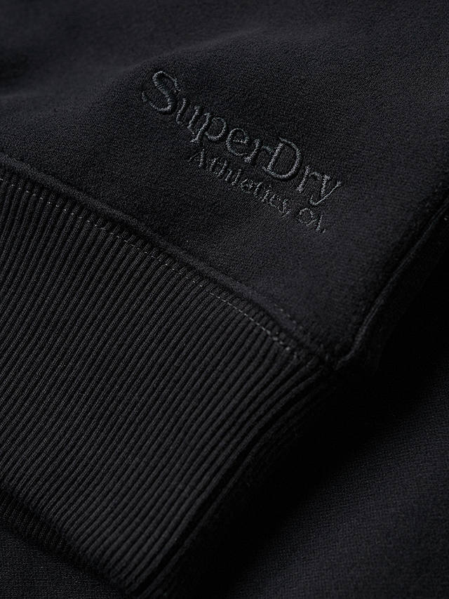 Superdry Essential Logo Relaxed Fit Sweatshirt, Black