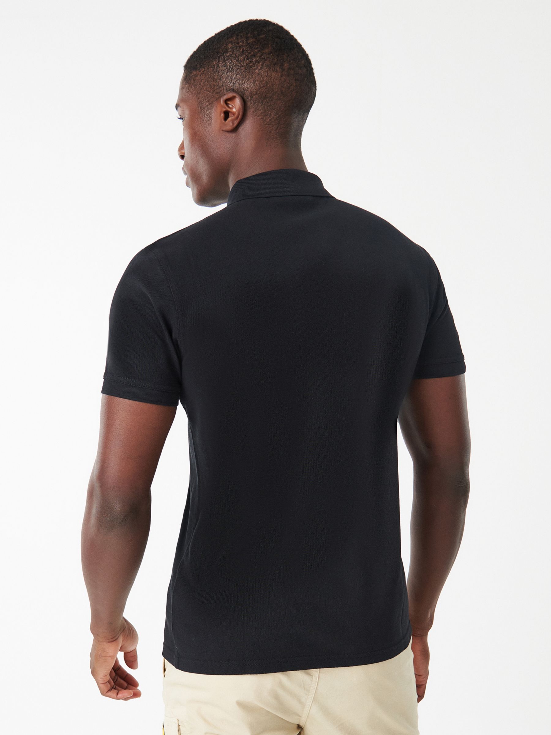 Barbour International Essential Polo Shirt, Black, XL