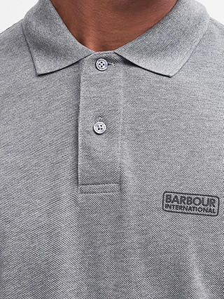 Barbour International Essential Polo Shirt, Anthracite