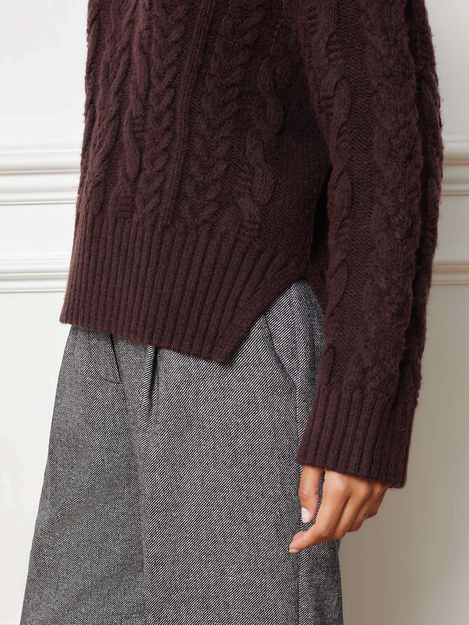 Buy Albaray Cable Wool Blend Jumper Online at johnlewis.com