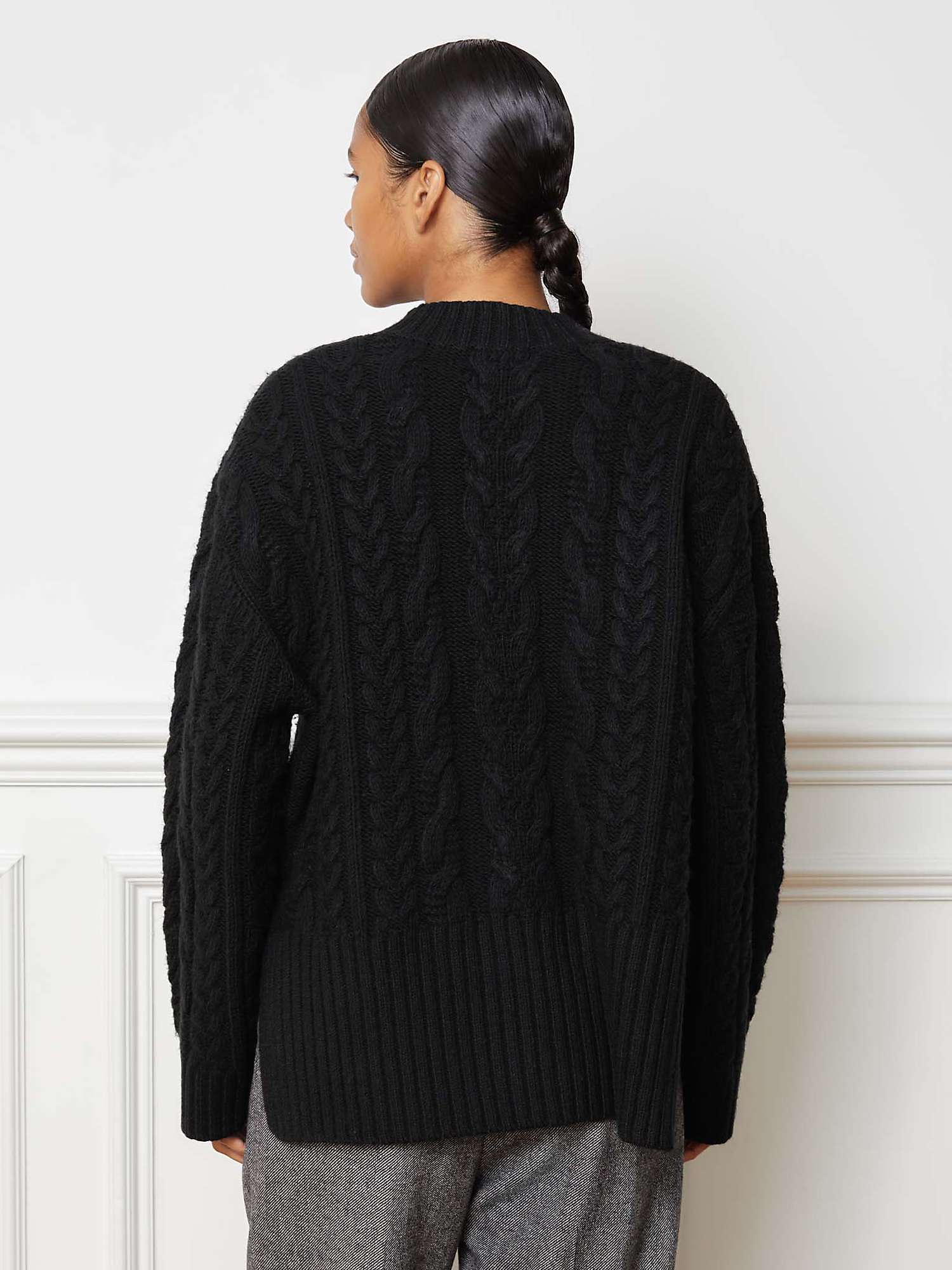 Buy Albaray Cable Wool Blend Jumper Online at johnlewis.com