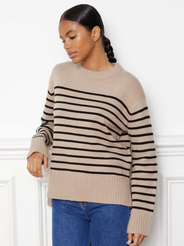 Breton stripe sweater on sale women's