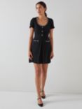 L.K.Bennett Lara Mini Dress, Black