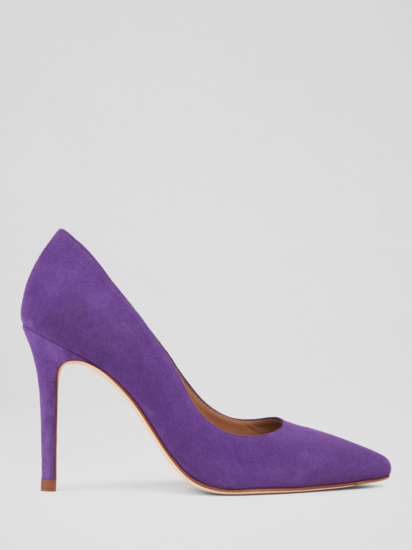 Lk bennett sale velvet shoes