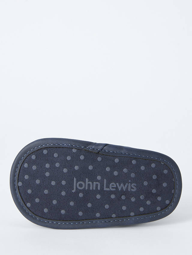 John Lewis Baby Cage Sandals, Blue