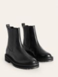 Boden Sadie Leather Chelsea Boots, Black, Black Calf Leather