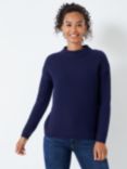 Crew Clothing Harmony Link Wool Blend Funnel Neck Jumper
