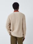 John Lewis Cotton Baseball Cardigan, Natural