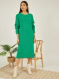 Yumi Knitted Midi Jumper Dress