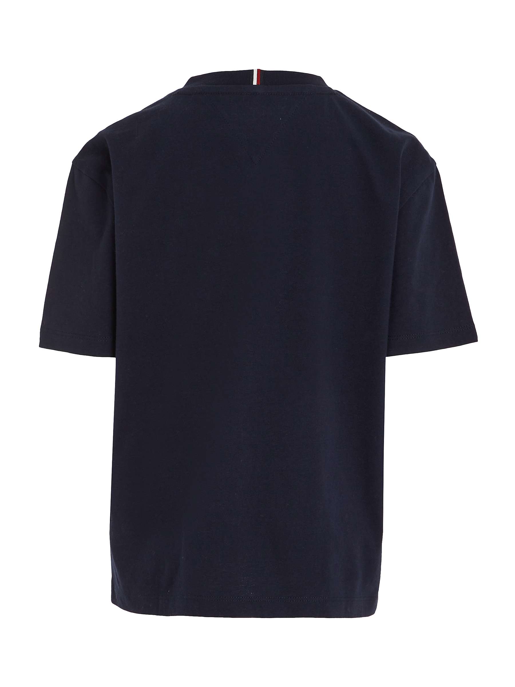 Buy Tommy Hilfiger Kids' Essential Logo Short Sleeve T-Shirt Online at johnlewis.com