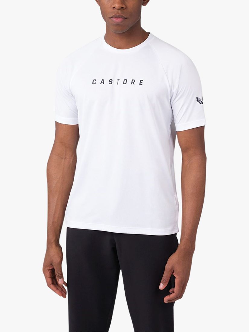 Castore Short Sleeve Raglan T-Shirt, White, S