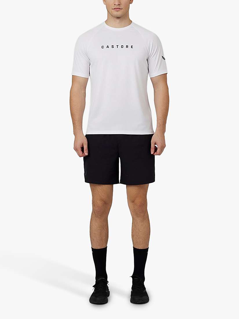 Buy Castore Short Sleeve Raglan T-Shirt, White Online at johnlewis.com