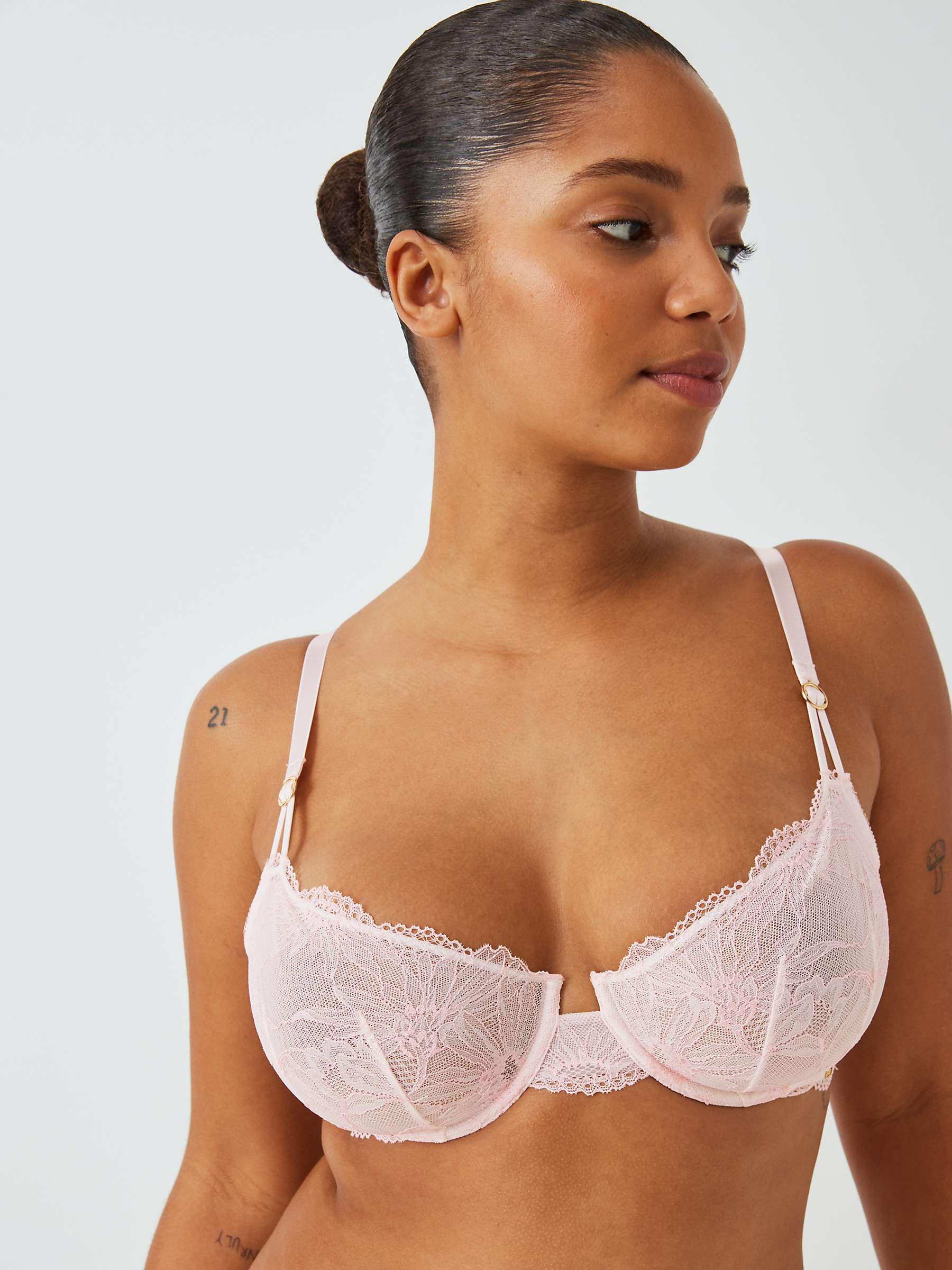 Buy AND/OR Jolene Lace Balcony Bra Online at johnlewis.com