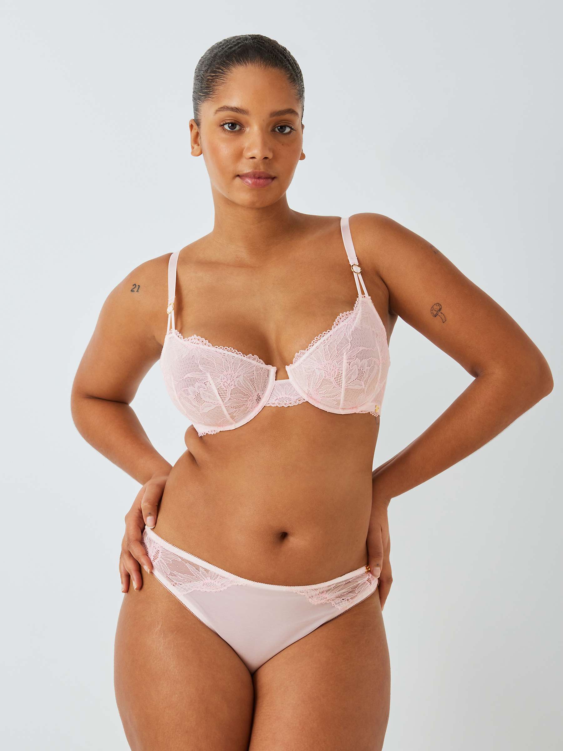 Buy AND/OR Jolene Lace Balcony Bra Online at johnlewis.com