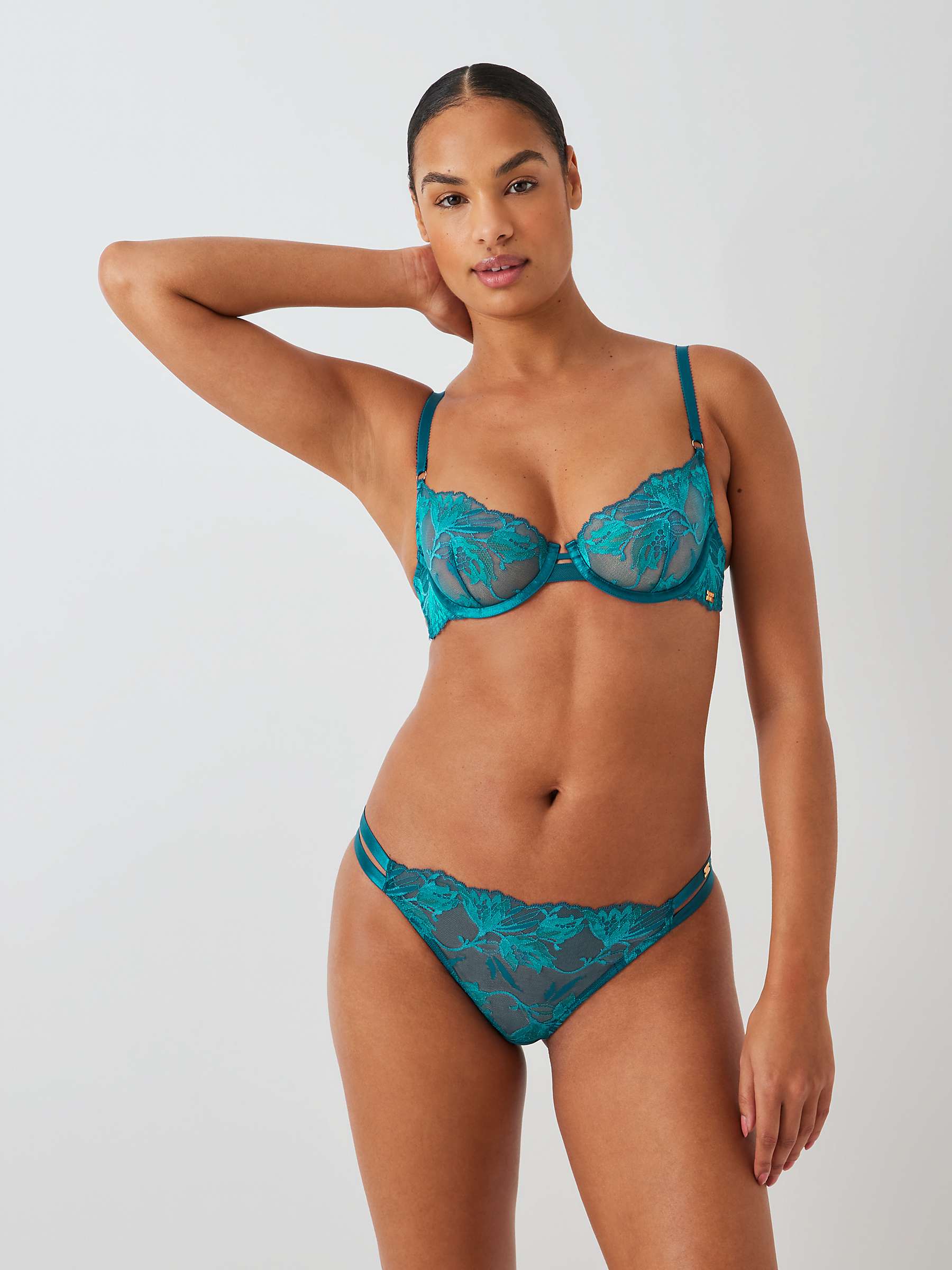 Buy AND/OR Alexis Soft Bloom Lace Bra Online at johnlewis.com
