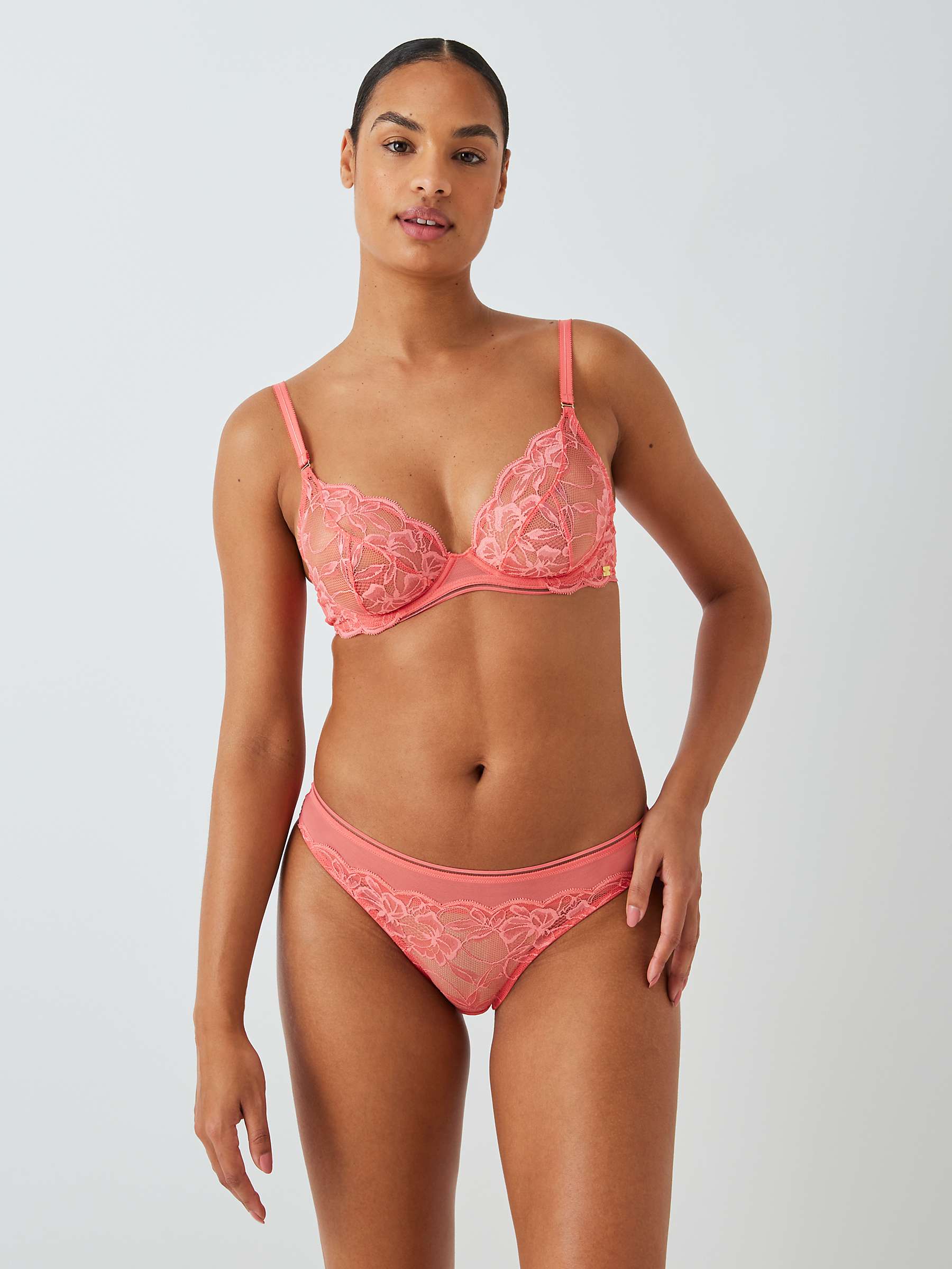 Buy AND/OR Wren Non Padded Balcony Bra Online at johnlewis.com
