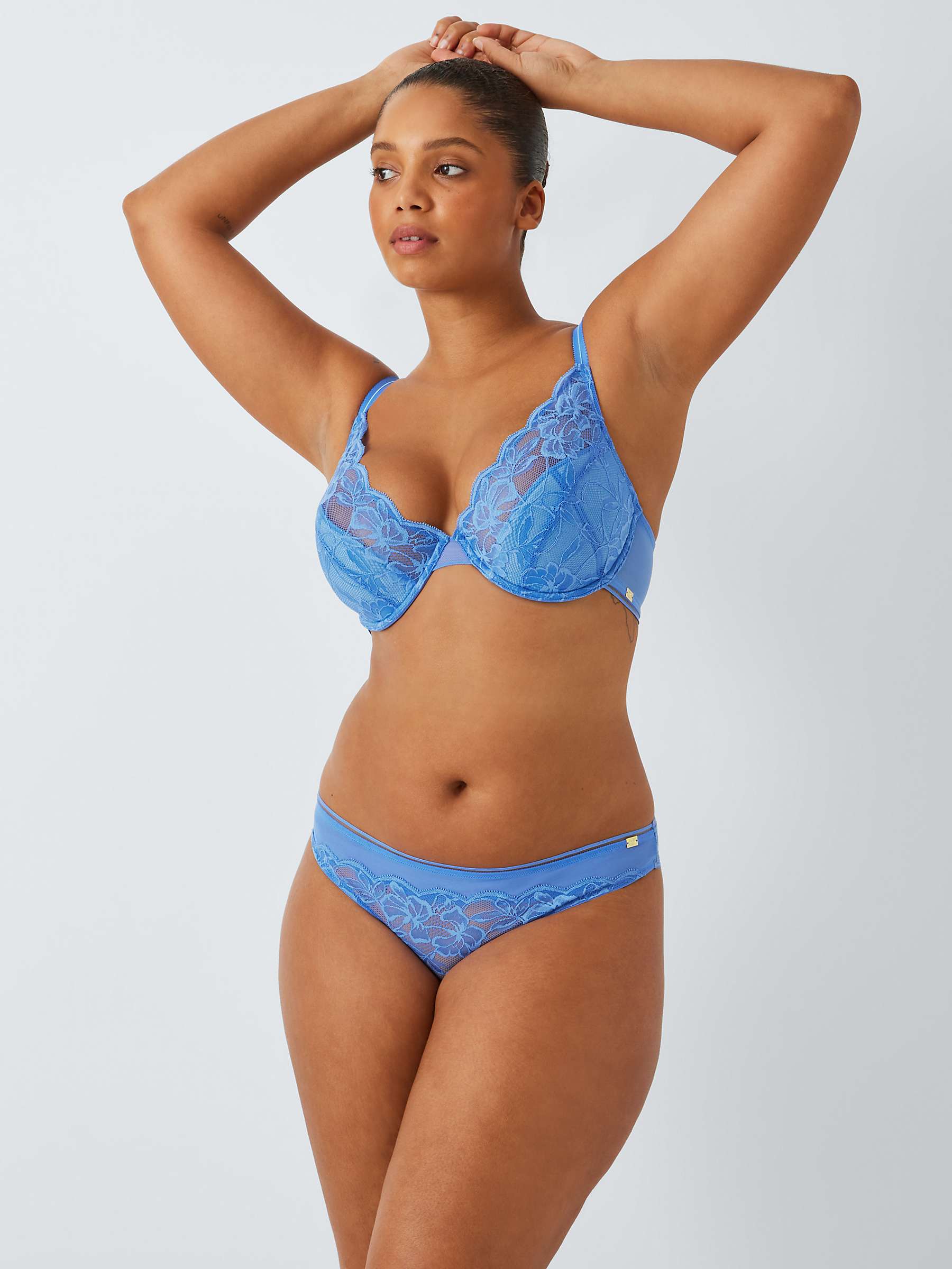 Buy AND/OR Wren Lace Bikini Knickers Online at johnlewis.com