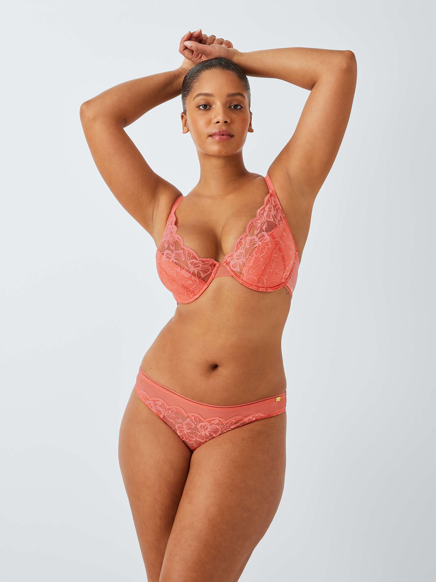 Buy AND/OR Wren Lace Bikini Knickers Online at johnlewis.com