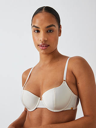AND/OR Cassidy Satin Bra, Ivory