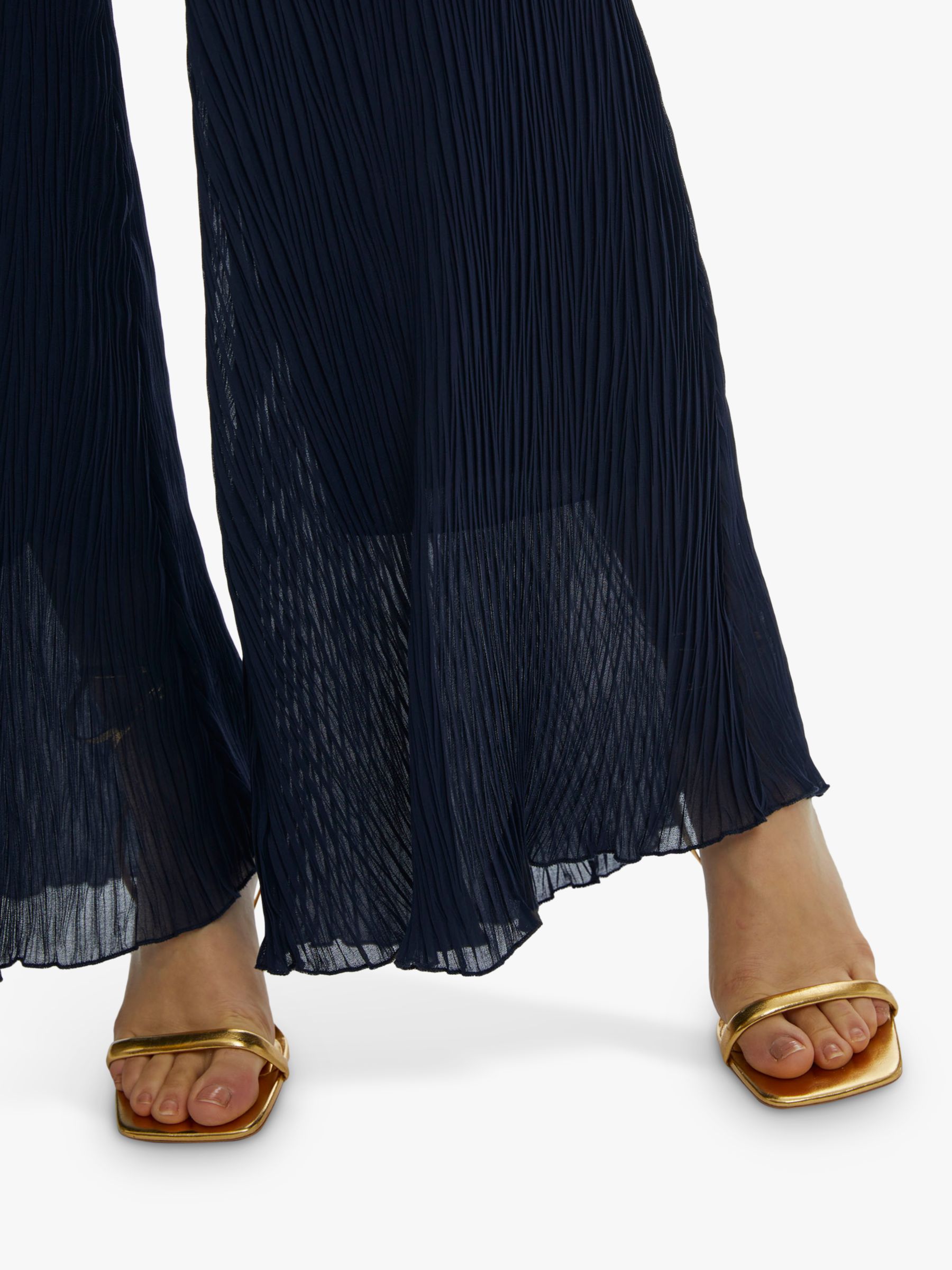 Buy James Lakeland Crinkle Fabric Floaty Trousers Online at johnlewis.com