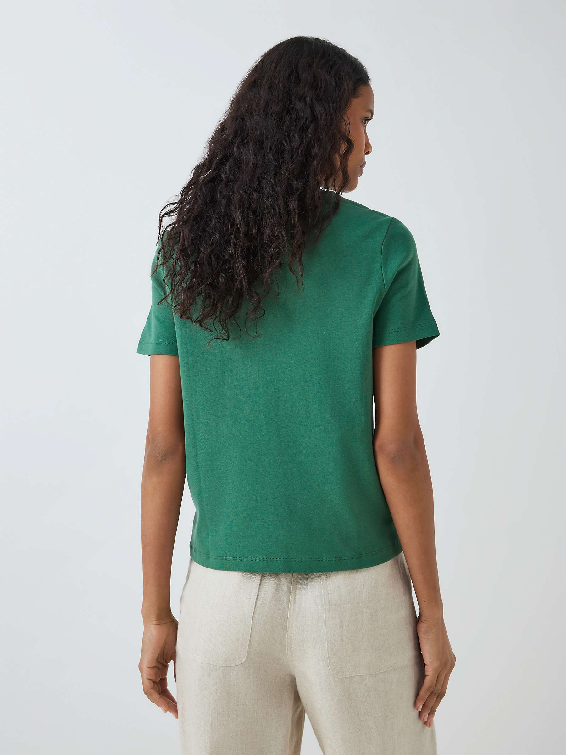 Buy John Lewis Organic Cotton Short Sleeve Crew Neck T-Shirt Online at johnlewis.com