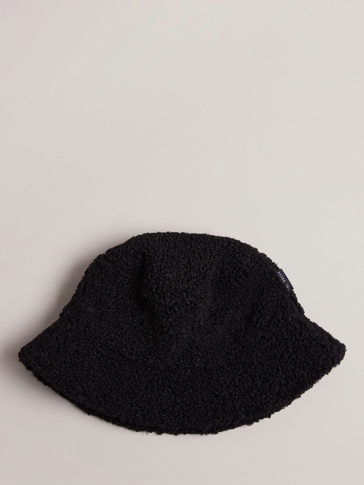 Ted Baker Pamells Teddy Bucket Hat, Black, One Size