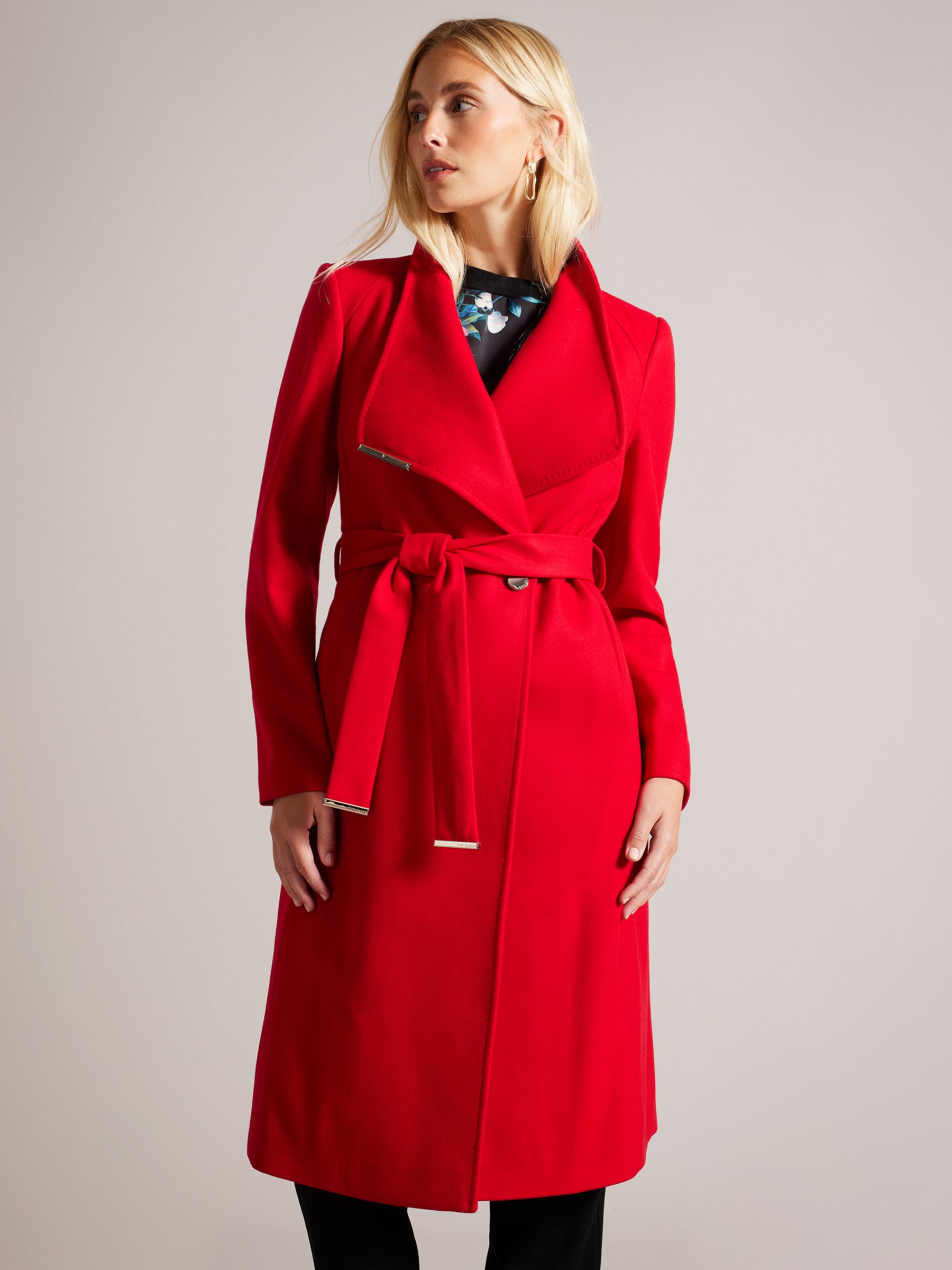 Women's Red Coats & Jackets