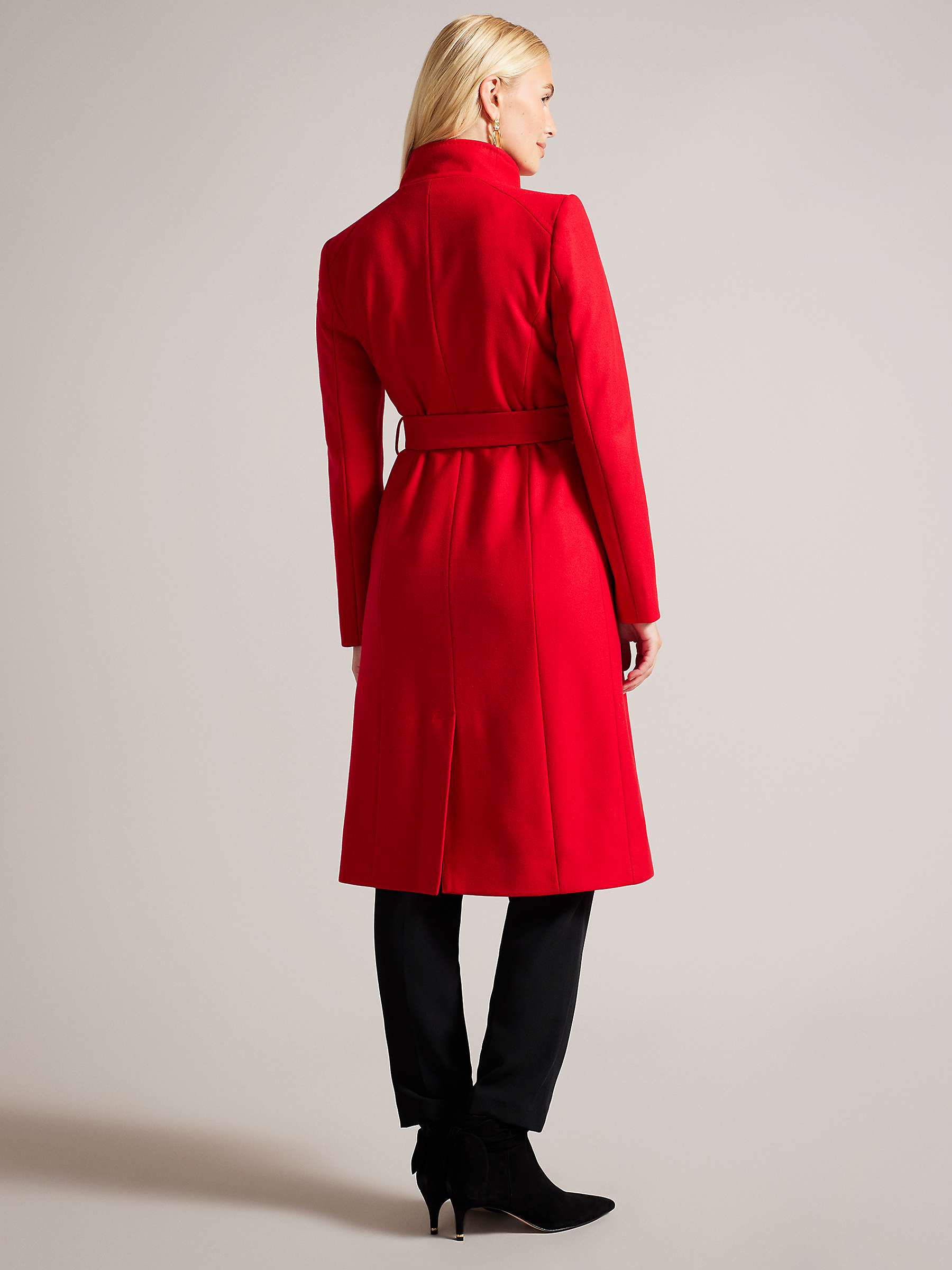 Buy Ted Baker Rose Mid Length Wool Blend Wrap Coat Online at johnlewis.com