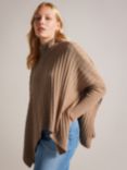 Ted Baker Joilla Funnel Neck Wool Blend Jumper, Natural