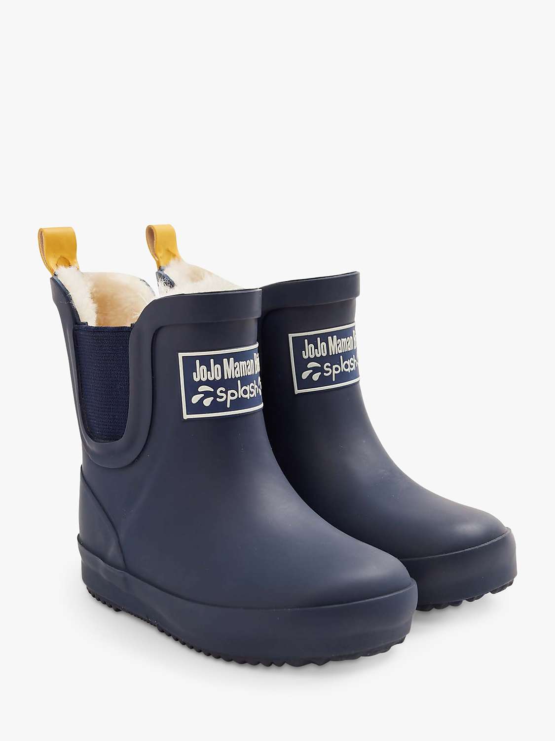 Buy JoJo Maman Bébé Kids' Lined Wellington Boots Online at johnlewis.com