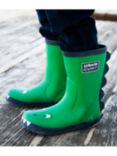 JoJo Maman Bébé Kids' Dino Wellington Boots, Green