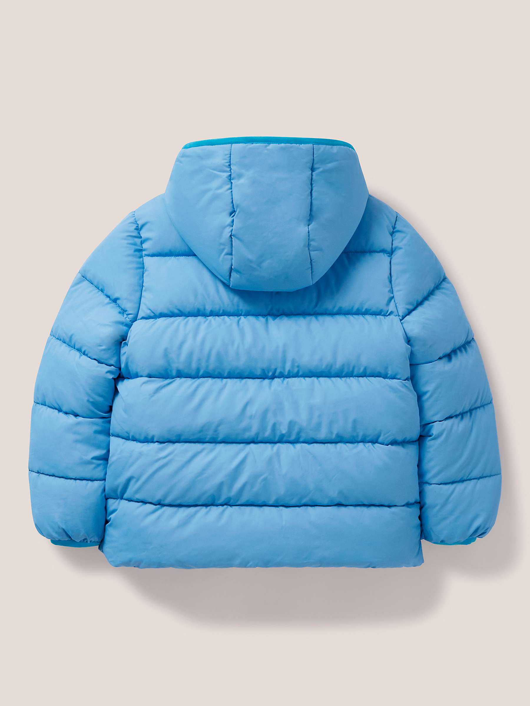 Buy White Stuff Kids' Quilted Puffer Hooded Jacket Online at johnlewis.com