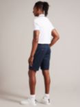 Ted Baker Alscot Cotton Blend Chino Shorts, Navy, Navy