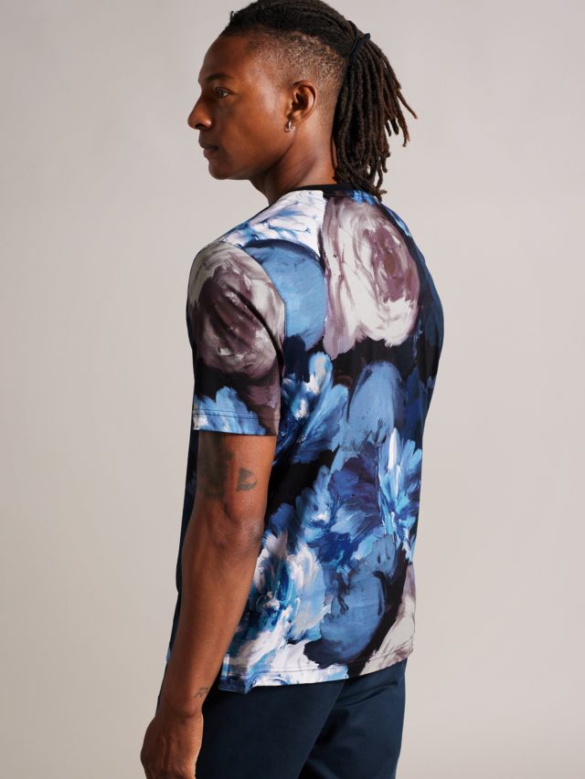 Nike floral t shirt clearance mens