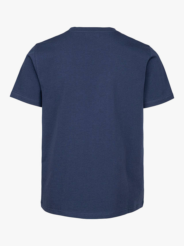 Panos Emporio Element Organic Cotton T-Shirt, Navy