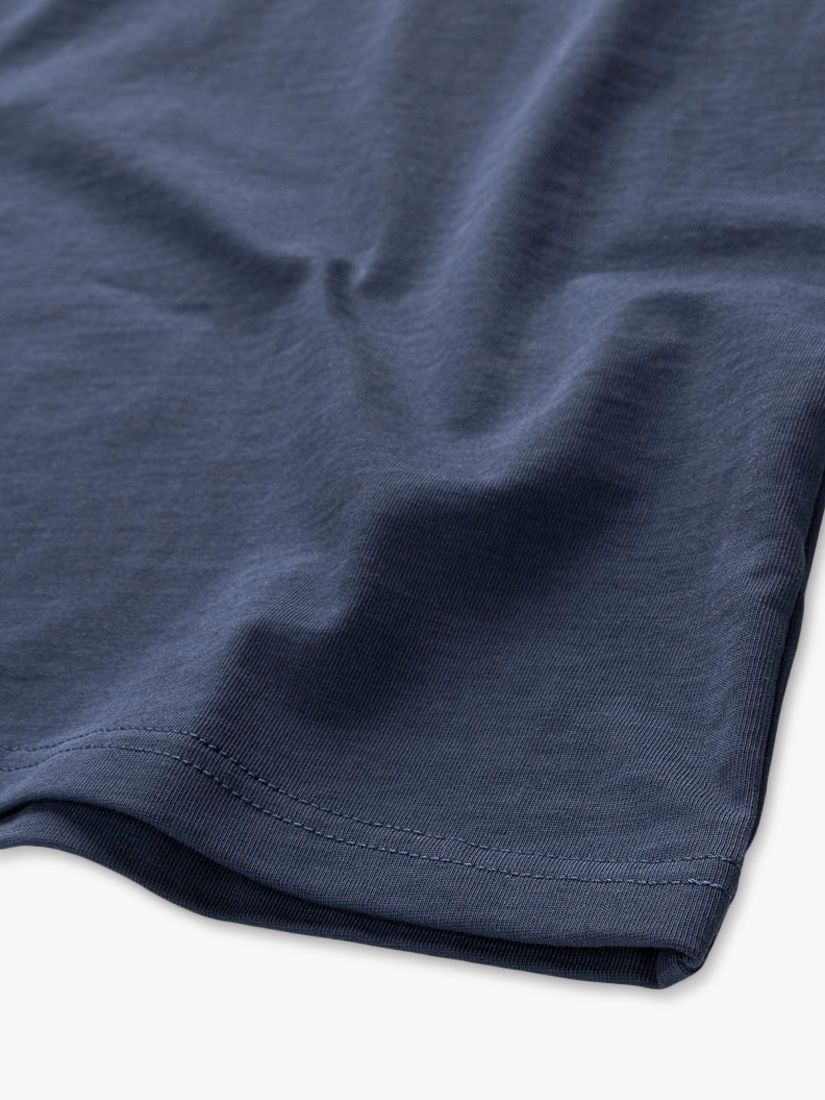 Panos Emporio Element Organic Cotton T-Shirt, Navy, M