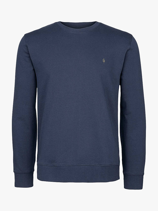 Panos Emporio Element Organic Cotton Sweatshirt, Navy