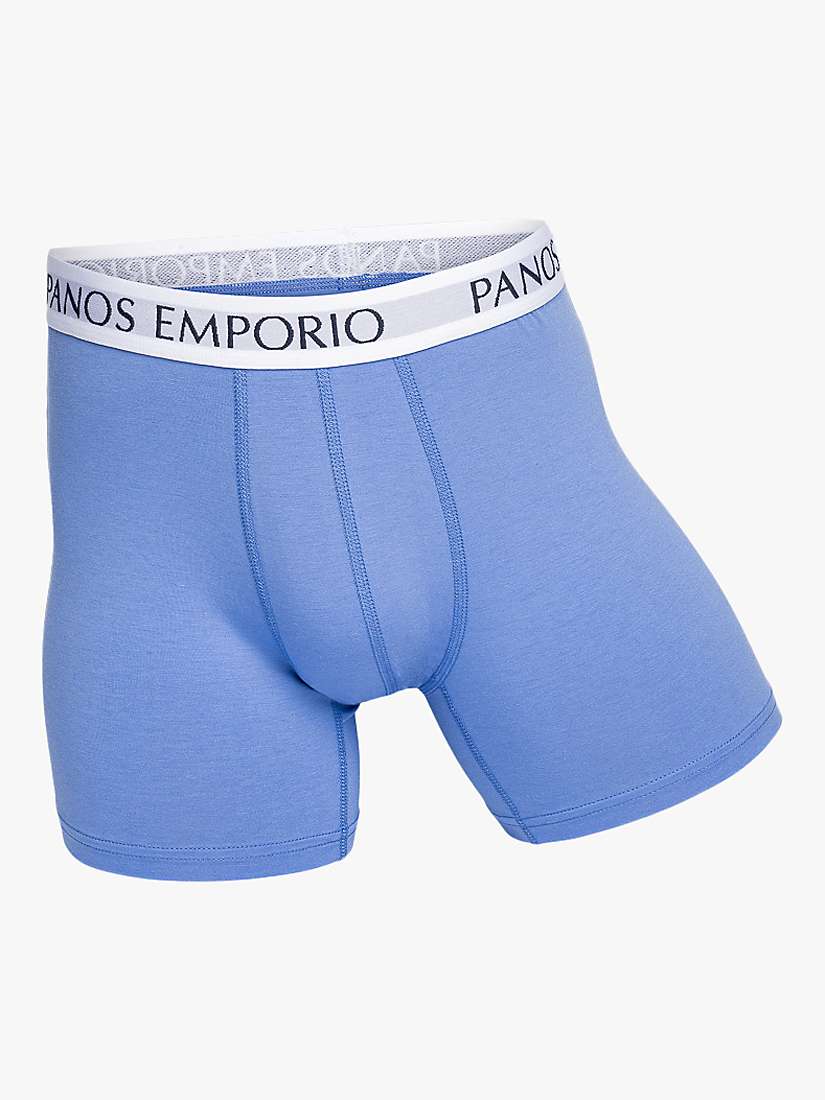 Buy Panos Emporio Eco Bamboo and Organic Cotton Blend Trunks, Pack of 5 Online at johnlewis.com