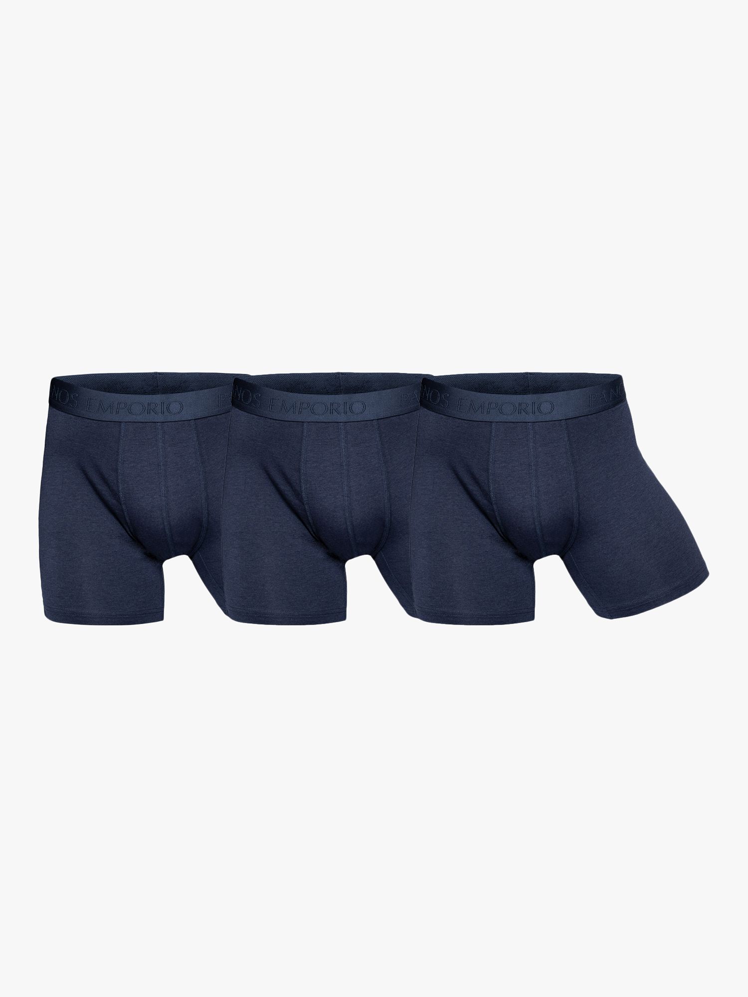 Panos Emporio Eco Bamboo and Organic Cotton Blend Trunks, Pack of 3 ...