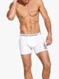 Panos Emporio Eco Bamboo and Organic Cotton Blend Trunks, Pack of 3, White
